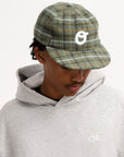Appliqué Cap - Wool Check