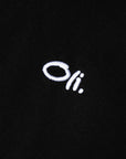 Embroidered Signature Hood - Black