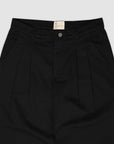 Pleated Pant - Black