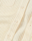 Waffle Button Up - Butter