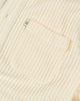 Waffle Button Up - Butter