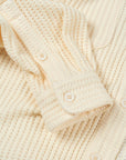 Waffle Button Up - Butter