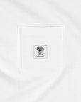 Heavyweight Pocket T - White