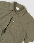 Textured Button Up - Olive
