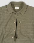 Textured Button Up - Olive