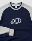 Block Pullover - Navy