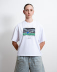 Oli x Arnold Collab Crop T - White