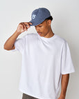 Appliqué Cap - Washed Blue