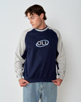 Block Pullover - Navy