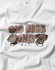 *IMPERFECT* Big Dogs Only 4th Generation T - Snow Marle