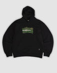 Embroidered I Hate Golf Hood - Black