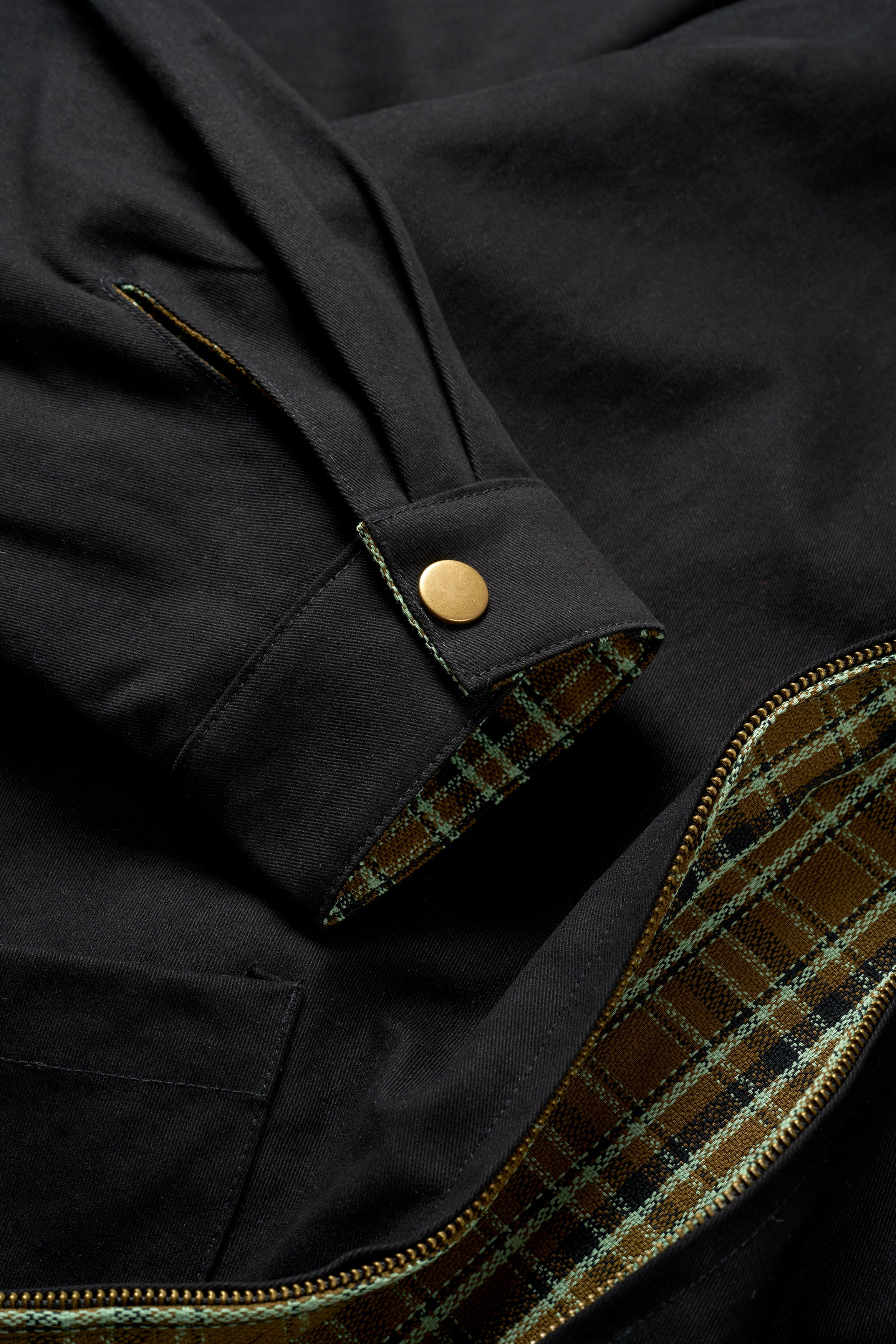 Reversible Jacket - Black/Olive