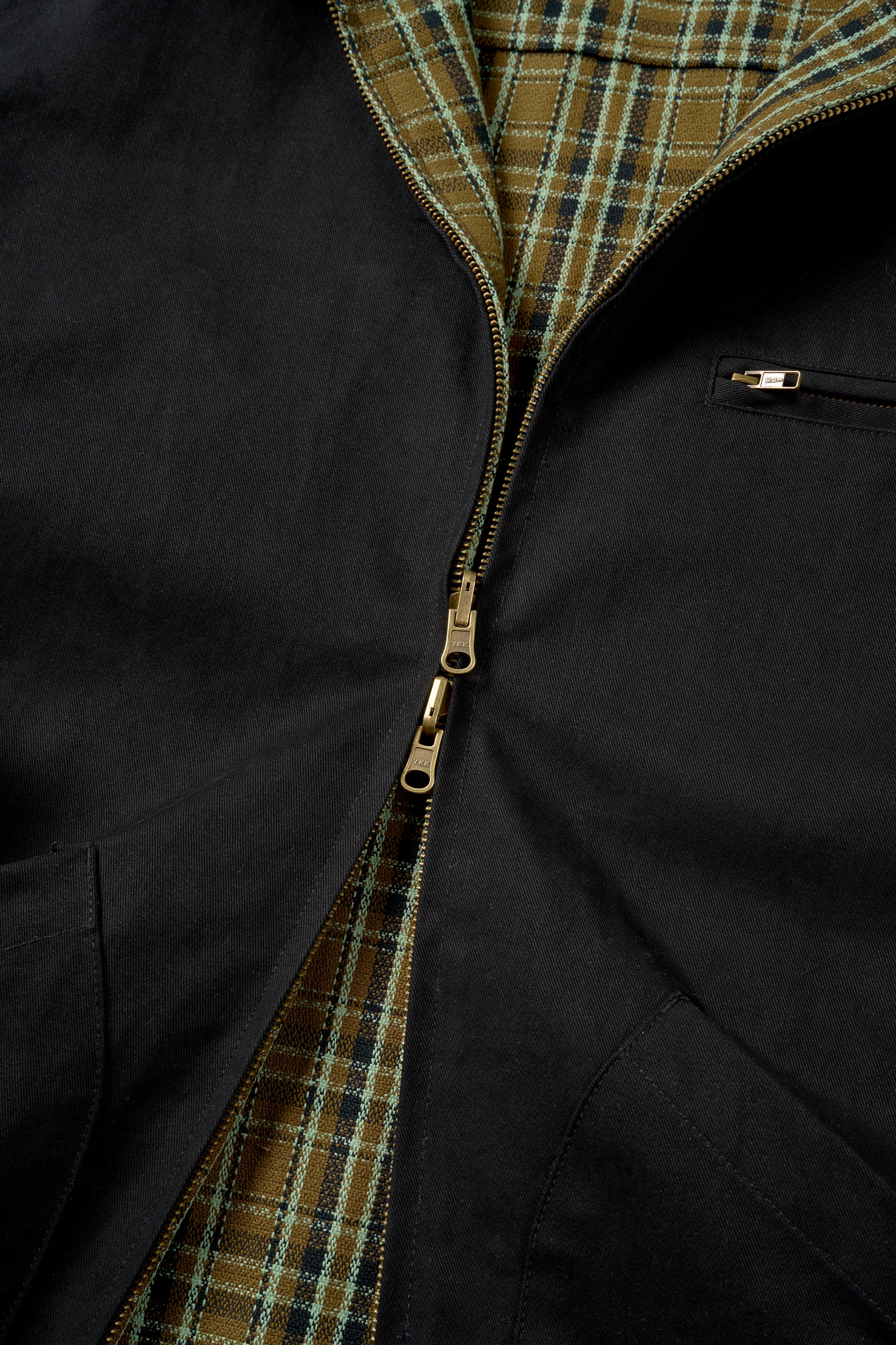 Reversible Jacket - Black/Olive
