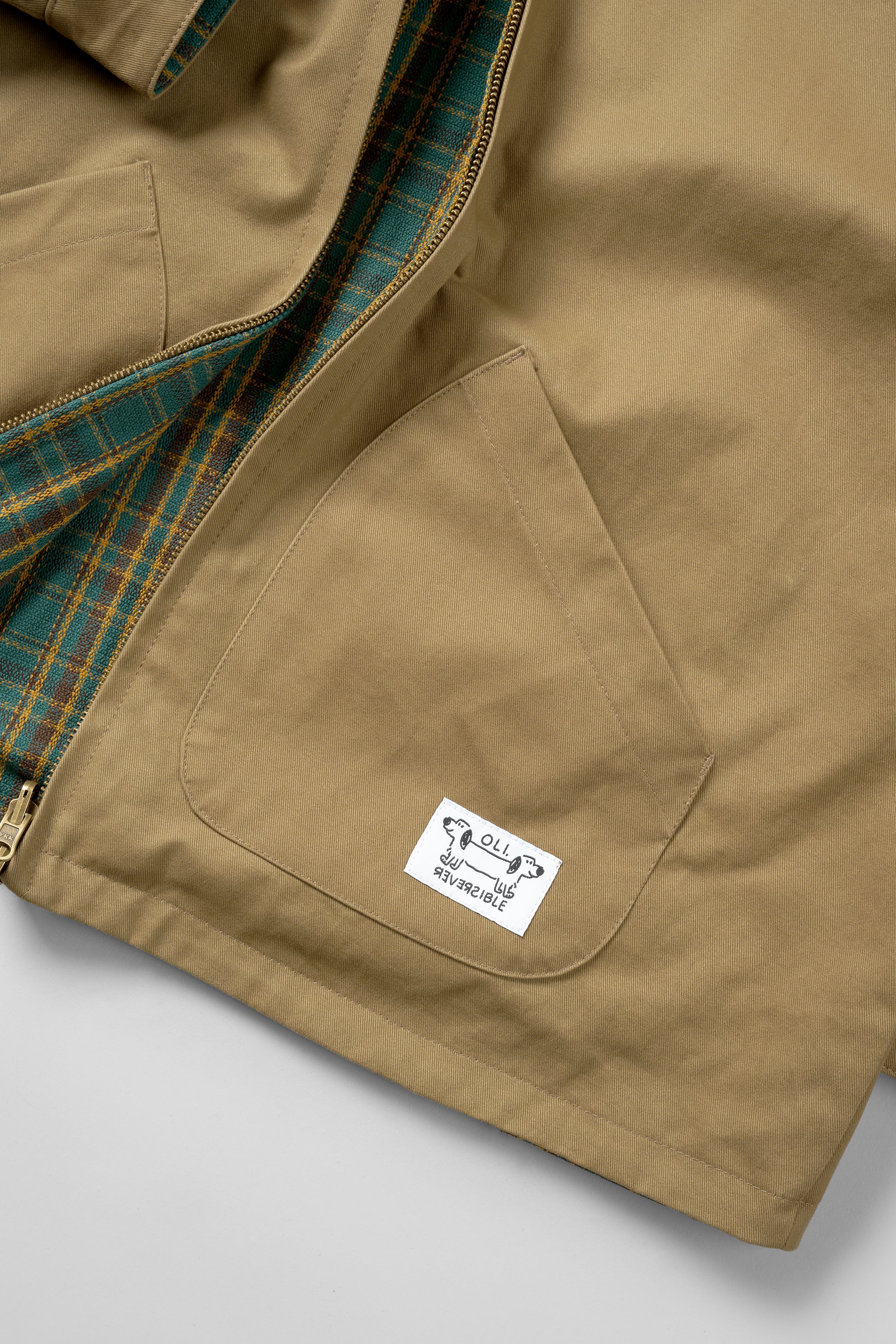 Reversible Jacket - Caramel