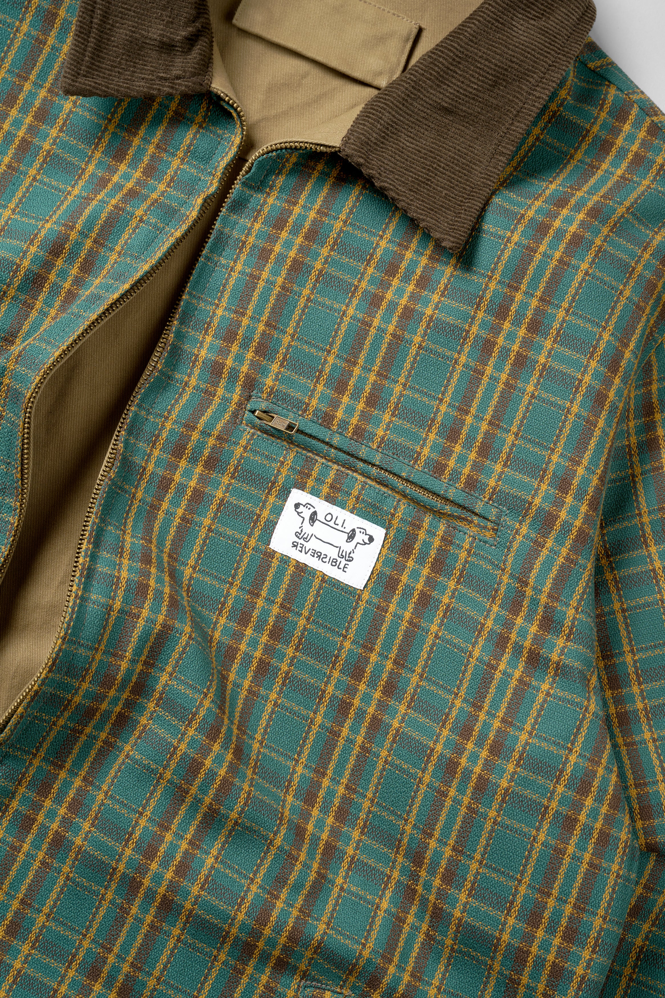 Reversible Jacket - Caramel