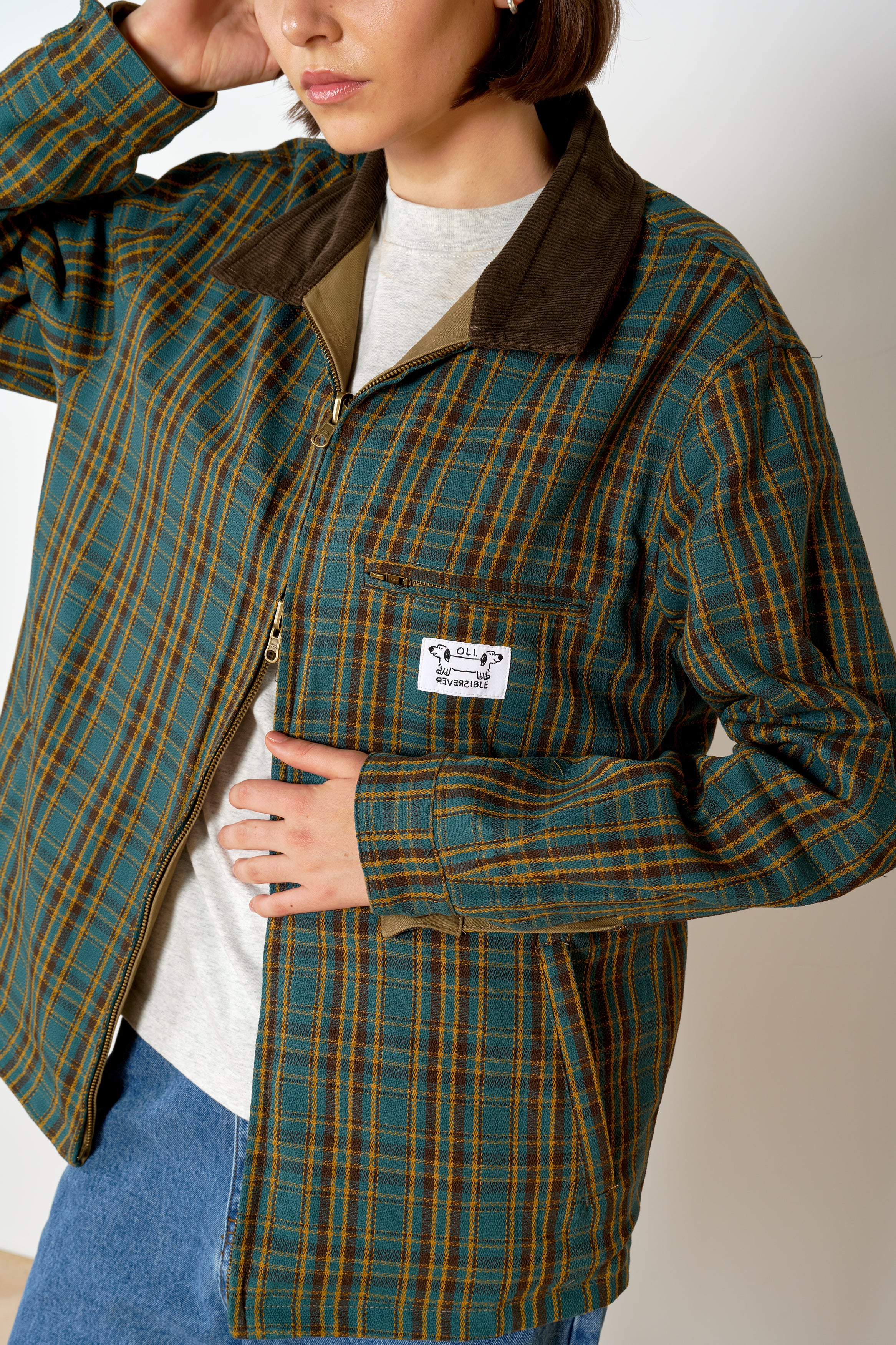Reversible Jacket - Caramel