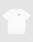 Athletics Back Print T - White