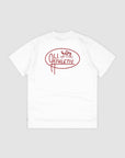 Athletics Back Print T - White