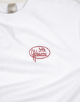 Athletics Back Print T - White
