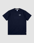 Athletics Back Print T - Navy
