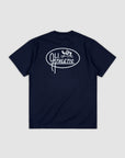 Athletics Back Print T - Navy
