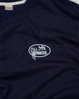 Athletics Back Print T - Navy