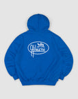 Athletics Back Print Hood - Royal