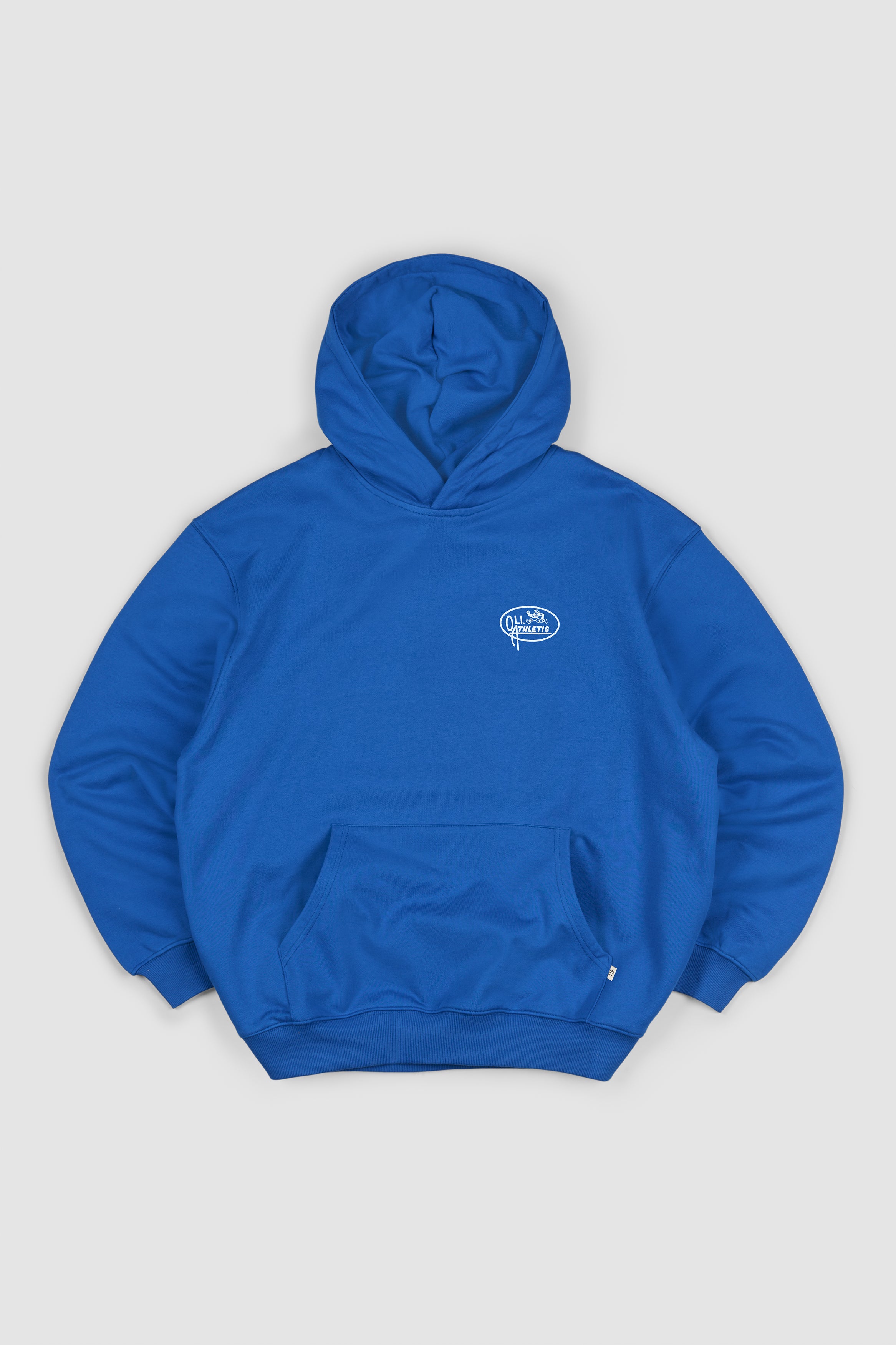 Athletics Back Print Hood - Royal