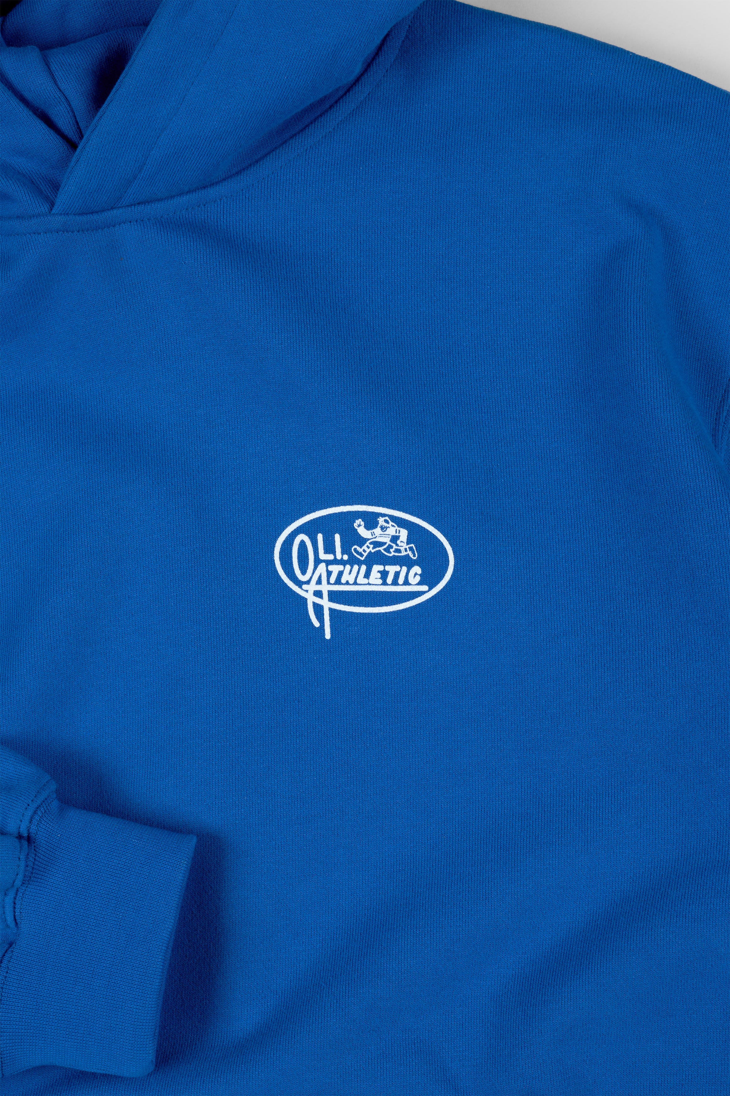 Athletics Back Print Hood - Royal