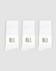 Plain Sock - White