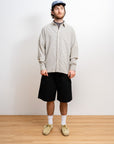 Grid Long Sleeve Button Up - Bone