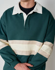 Block Rugby Polo - Teal