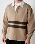 Hoop Rugby Polo - Mushroom