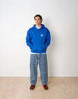 Athletics Back Print Hood - Royal
