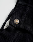 Pleated Short - Black Cord