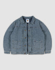 Textured Denim Jacket