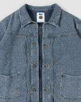 Textured Denim Jacket