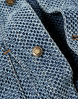 Textured Denim Jacket