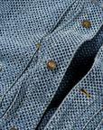 Textured Denim Jacket