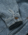 Textured Denim Jacket