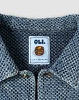 Textured Denim Jacket