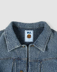 Textured Denim Jacket