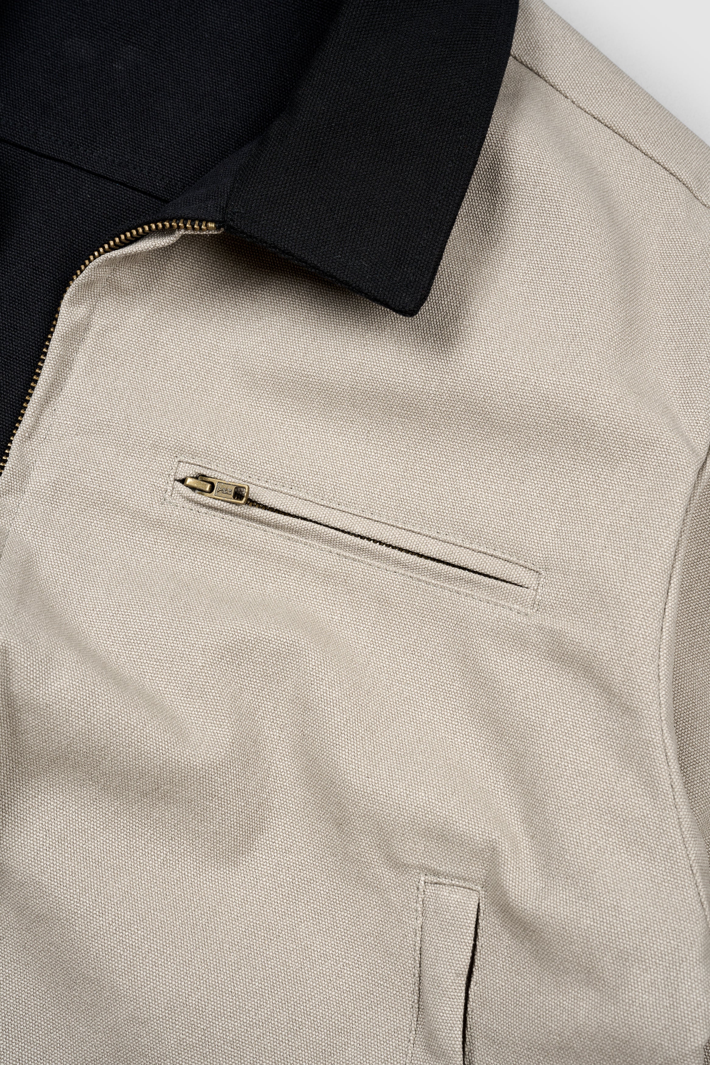 Cropped Reversible Kelpie Jacket - Black/Stone