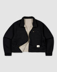 Cropped Reversible Kelpie Jacket - Black/Stone