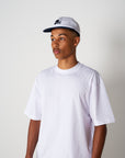 5 Star Cap - White/Navy