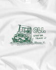 Stay On Track T - White - Oli.