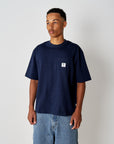 Heavyweight Pocket T - Navy