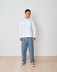 Layered Long Sleeve T - White