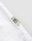 Camping Back Print T - White