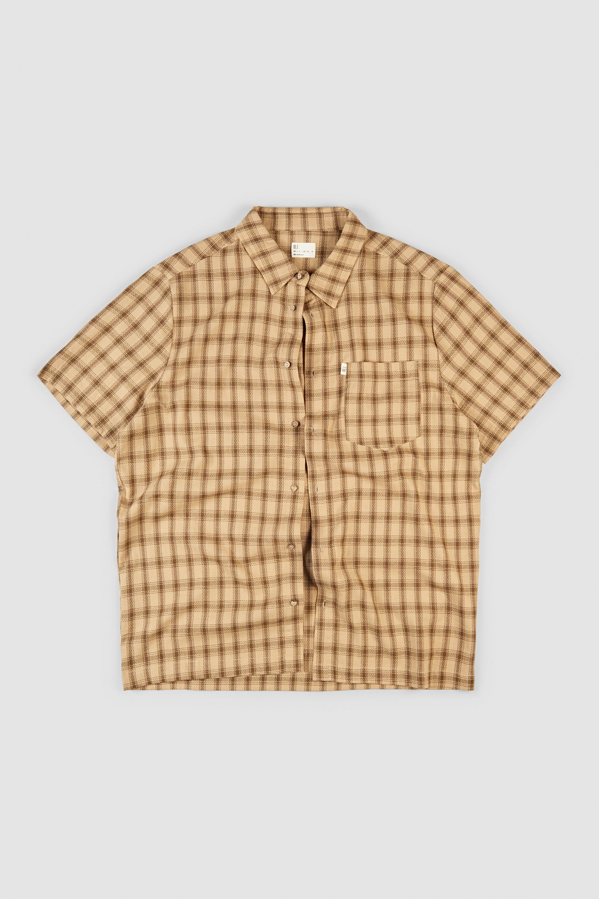 Zephyr Button Up - Brown